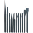 PITTSBURGH 66337 Conjunto de Punzones y Cinceles, 12 Piezas