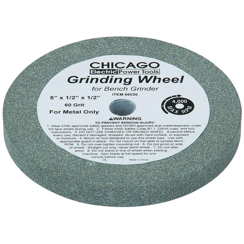 5 en. 60 Grit Grinding Wheel