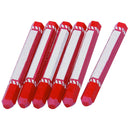 Rojo Crayones, 6 Pc.