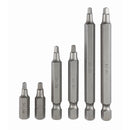 Bit cuadrado Surtido Set, 6 Pc.