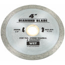 4 pulg. Borde continuo hÃºmedo cortar azulejos y baldosas de sierra y la MasonerÃ­a Hoja de Diamante