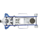 PITTSBURGH AUTOMOTIVE 64553 Gato De Piso De Competición Rapid Pump® De Aluminio, 2.5 toneladas